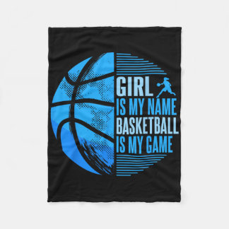 Sketll Girl Sketll Player Girls Fleecedecke