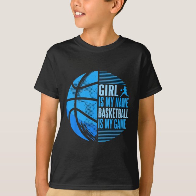 Sketll Girl Sketll Player Girls T-Shirt (Vorderseite)