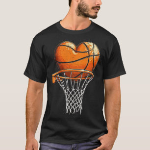 Sketll Herz Valentinstag Sportboys Jugend T-Shirt