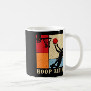 Sketll Hoop Life Spieler Retro Jugend Sport Spiele Kaffeetasse
