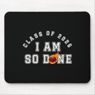 Sketll Ich Bin So Fertig Cl Von 2026 Senior 2026 L Mousepad