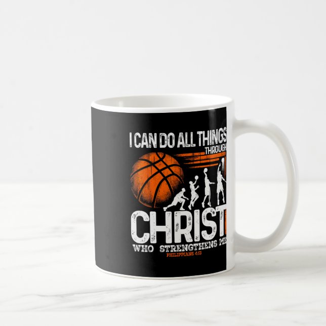 Sketll Ich kann alle Dinge durch Christus tun  Kaffeetasse (Rechts)