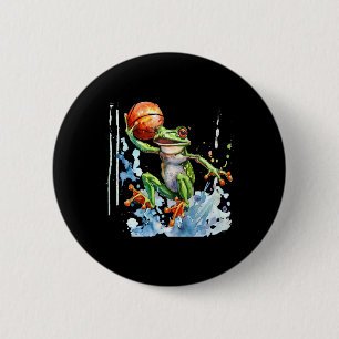Sketll Kröten Kunstwerk Wasserfarbe Frosch Sketll Button