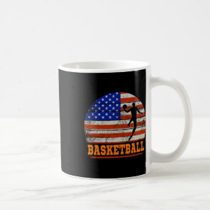 Sketll Liebhaber Amerikanische Flagge Vintage Sket Kaffeetasse