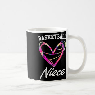 Sketll Nichte Tie Dye Herz Lustiger Muttertag Kaffeetasse