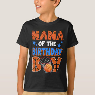 Sketll Oma des Geburtstagsjungen familien Matching T-Shirt
