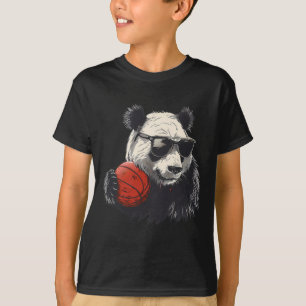 Sketll Panda Bär Portrait Sketll Liebhaber Zeichnu T-Shirt
