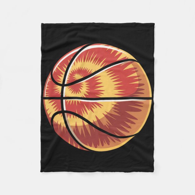 Sketll Player Tie Dye  Fleecedecke (Vorderseite)