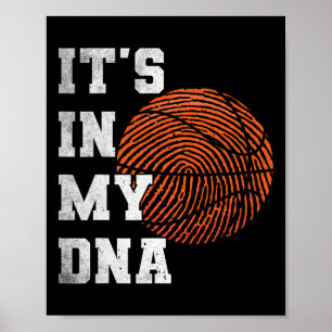 Sketll-Spieler Es Ist In Meiner Dna Bll Liebhaber Poster
