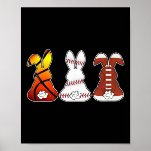 Sketll Verkauf Fußll Sport Osterhase Hase Kinder Poster