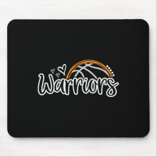 Sketll Warriors Schul-Sport-Fan-Teamgeist Mousepad