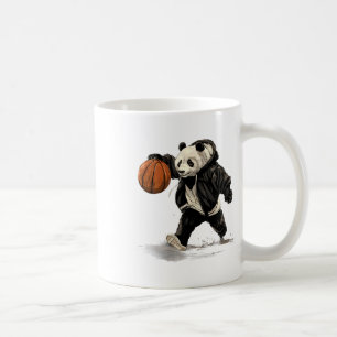 Sketllenträger Tierart Sketch Hoop Panda Zeichnend Kaffeetasse