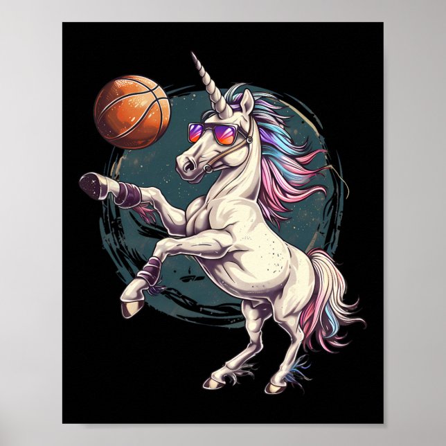 Skettelschuh Zeichnend Einhorn Sketch Lover Poster (Vorne)