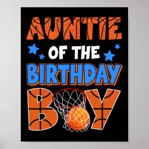 Sketteltänze der Geburtstagsfamilie Matching Poster