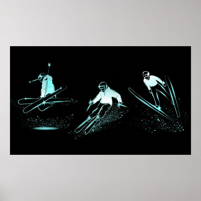 Ski 4 poster (Vorne)