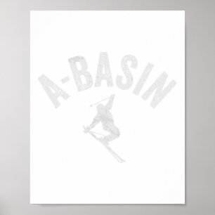 Ski A Sin Co Vintag Arapahoe Sin Skifahren Cool Sk Poster