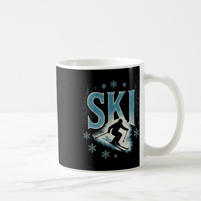 Ski - Alpine Downhill Racing Freestyle  Kaffeetasse (Rechts)