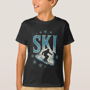 Ski - alpiner Abfahrtslauf Freestyle  T-Shirt