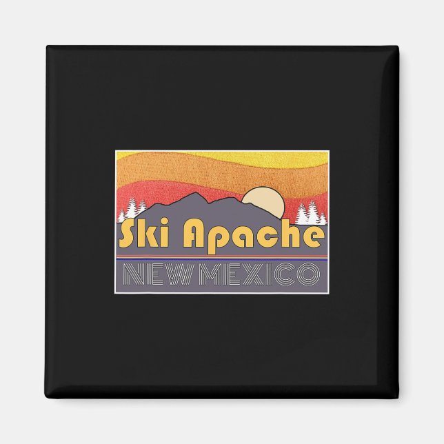 Ski Apache New Mexico  Magnet (Vorne)