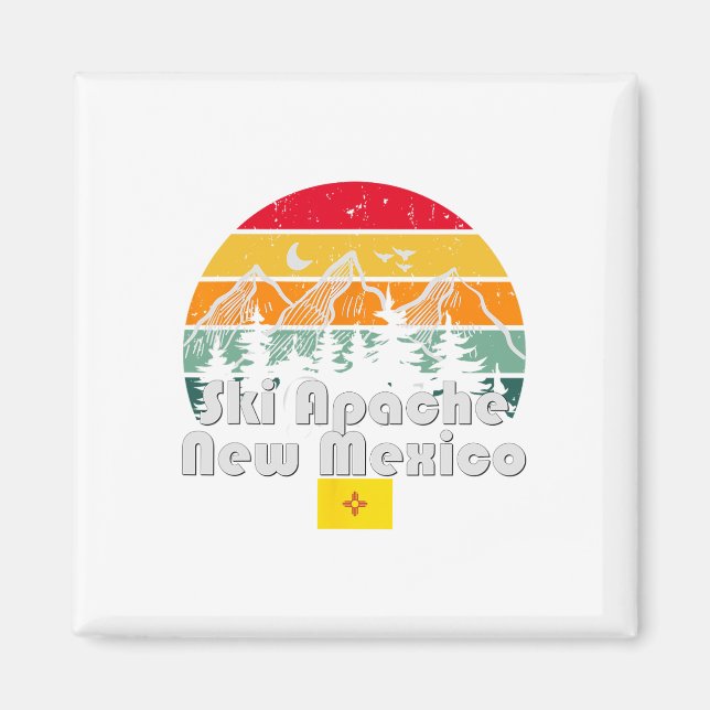 Ski Apache New Mexico Magnet (Vorne)