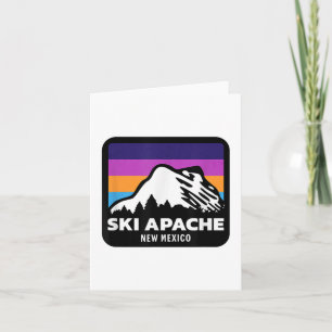 Ski Apache New Mexico Snowboardfamilie T Karte
