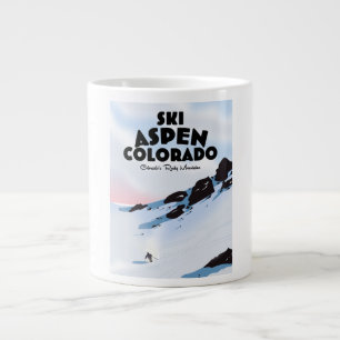 Ski Aspen Colorado Jumbo-Tasse