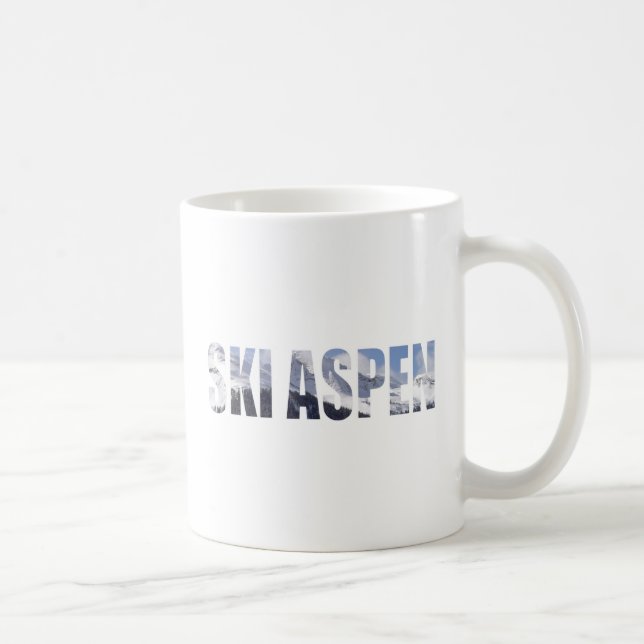 Ski Aspen Tasse (Rechts)