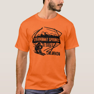 Ski-Aufzugt-stück Steamboat Springs Colorado T-Shirt