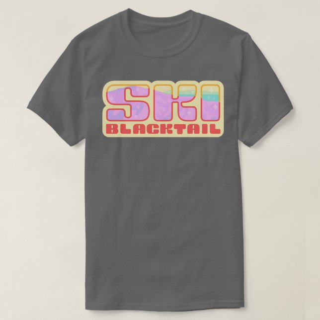 Ski Blacktail T-Shirt (Design vorne)