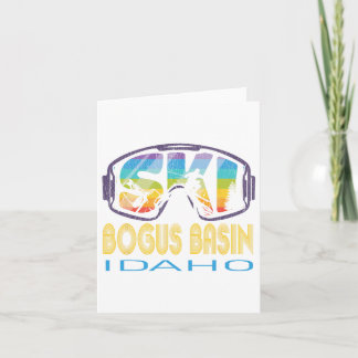 Ski Bogus Sin Idaho Skiurlaub Karte