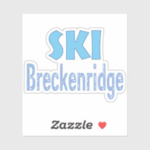 Ski-Breckenridge, Colorado, Ski, Breckenridge, Aufkleber