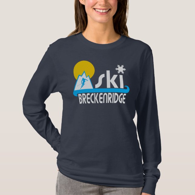 Ski Breckenridge T-Shirt (Vorderseite)
