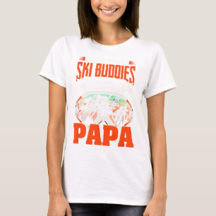 Ski Buddies nennen mich Papa Ski Ski Winter Sport T-Shirt