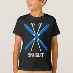 Ski Bum lustiges Skifahrer-Geschenk für Männer ode T-Shirt