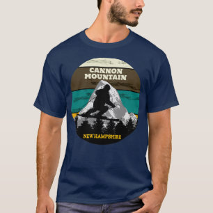 Ski Cannon Mountain Skipisten New Hampshire T-Shirt