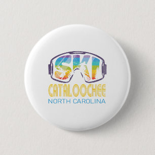 Ski Cataloochee North Carolina Skiurlaub Button