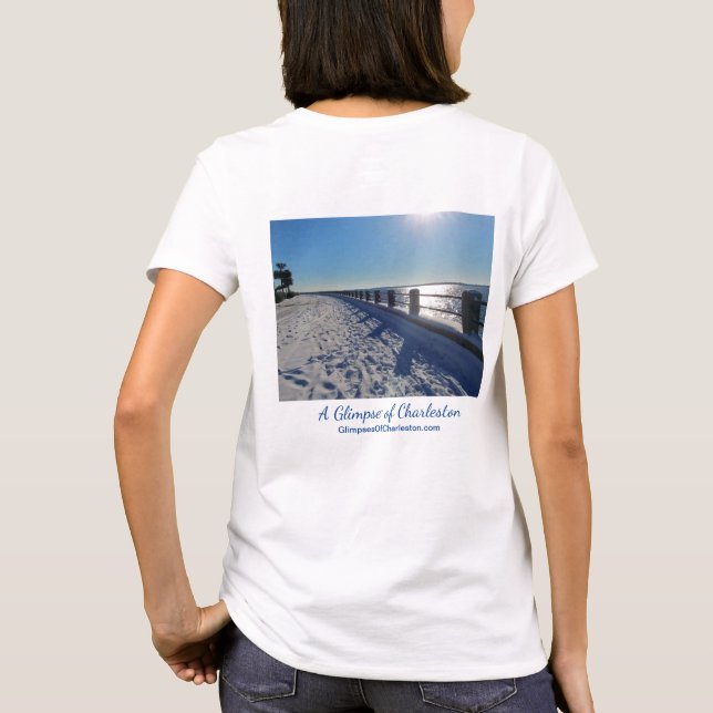 Ski-Charleston-T - Shirt -- Frauen (Rückseite)