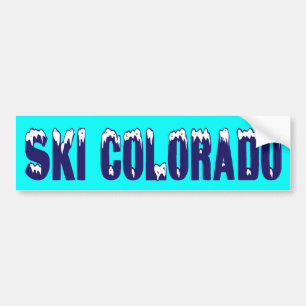 SKI COLORADO AUTOAUFKLEBER