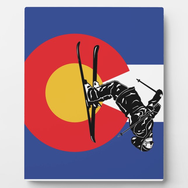 Ski Colorado Fotoplatte (Vorderseite)