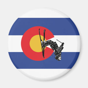Ski Colorado Magnet