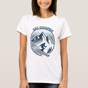 Ski Cooper Colorado Ski Resort Winter Skifahren T-Shirt