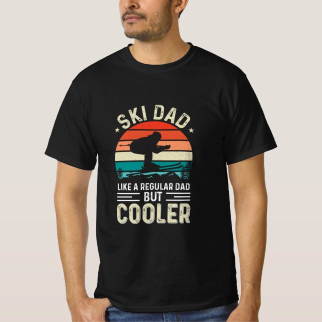 Ski Dad T-Shirt (Vorderseite)