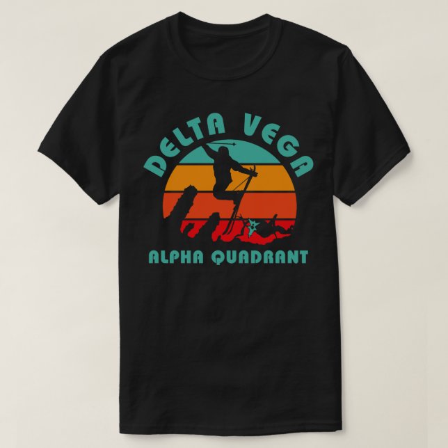 Ski Delta Vega 1 T-Shirt (Design vorne)