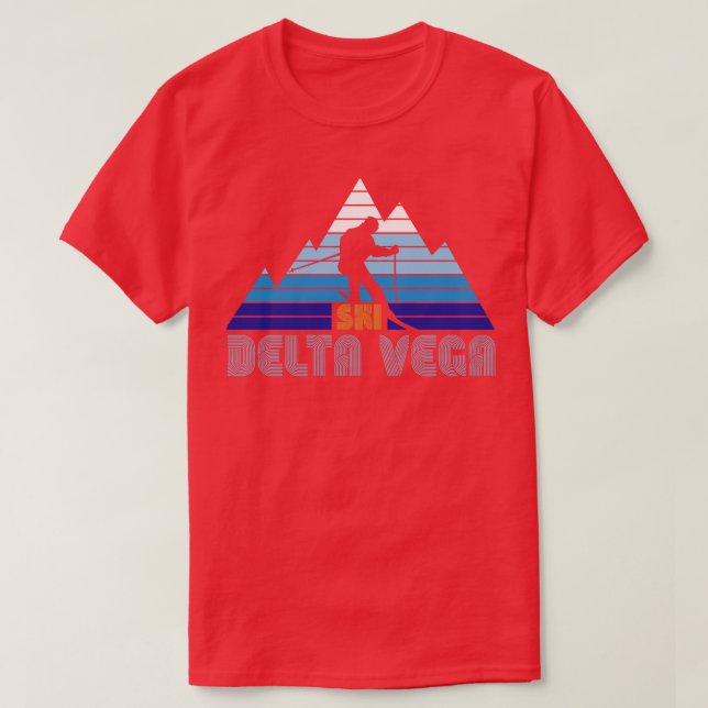 Ski Delta Vega 3 T-Shirt (Design vorne)