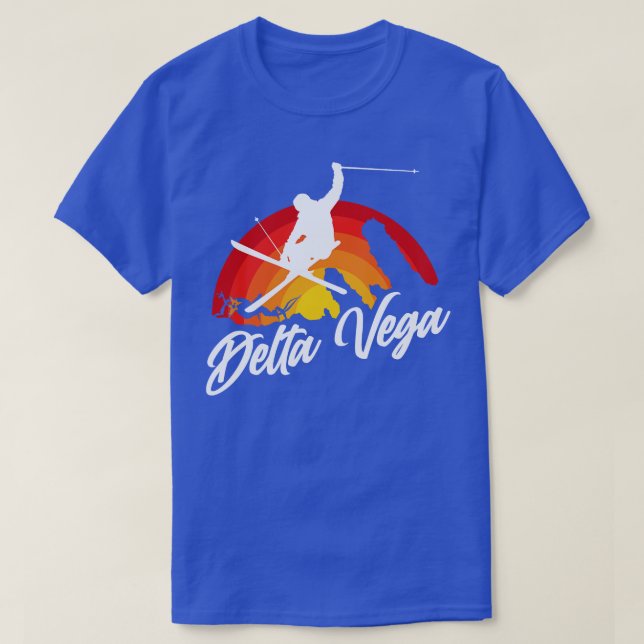 Ski Delta Vega T-Shirt (Design vorne)