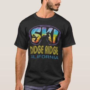 Ski Dodge Ridge California Skiurlaub T-Shirt