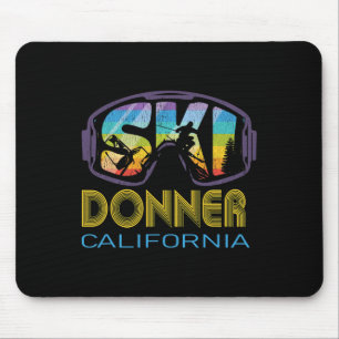 Ski Donner Kalifornien Skiurlaub  Mousepad