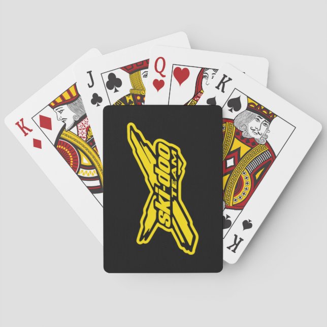 Ski-doo Spielkarten (Rückseite)