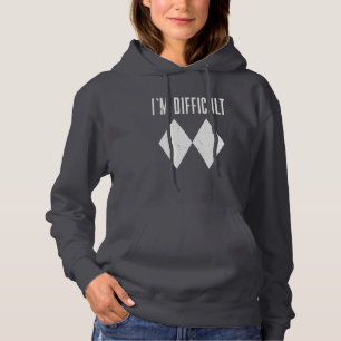 Ski Double Diamond Wintersport Ich bin schwer Hoodie
