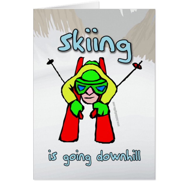 Ski fahren (Vorne)